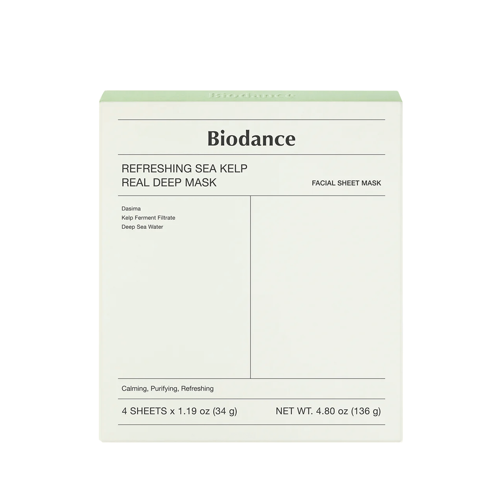 Biodance Refreshing Sea Kelp Real Deep MAsk 34g x 4pcs