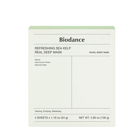 Biodance Refreshing Sea Kelp Real Deep MAsk 34g x 4pcs