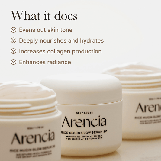Arencia Rice Mucin Glow Serum 30  50g