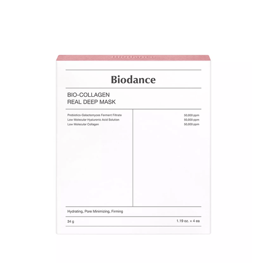 Biodance Bio Collagen-Real Deep Mask 34g x 4pcs