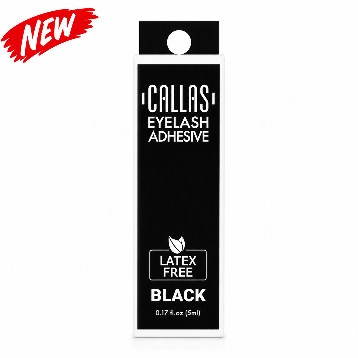 CALLAS Latex-Free Hypoallergenic Eyelash Adhesive - Black