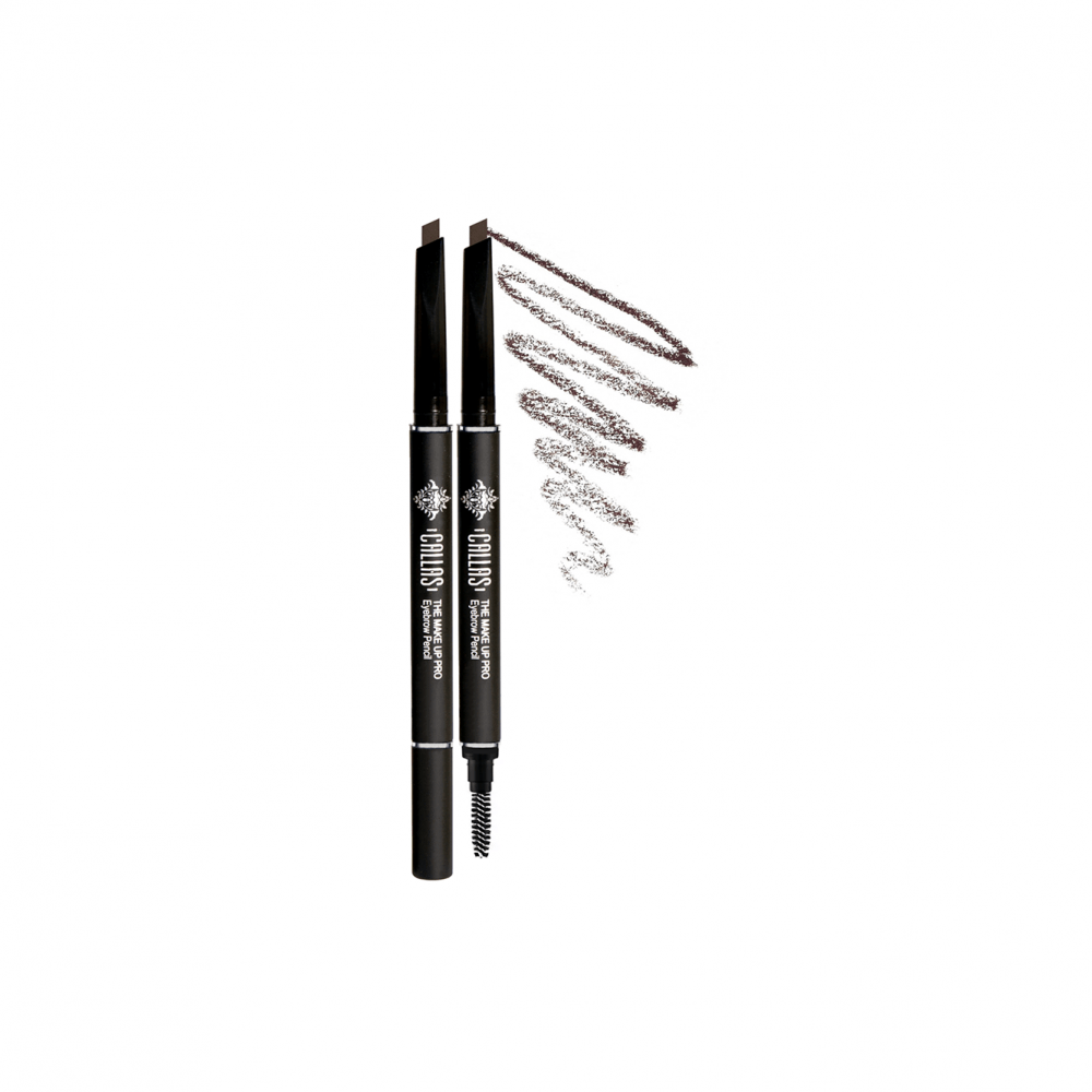 CALLAS The Makeup Pro Eyebrow Pencil with 1 Refill - 02 Camel Brown