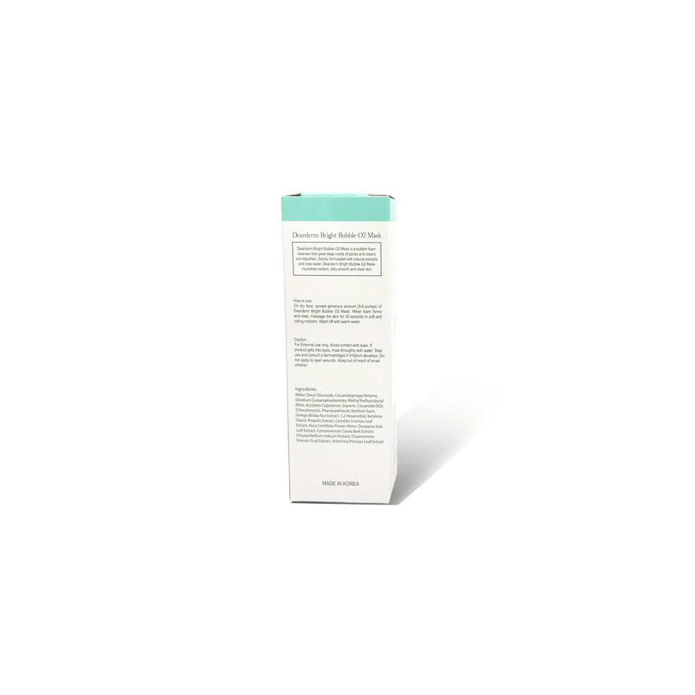 DEARDERM Bright Bubble O2 Mask