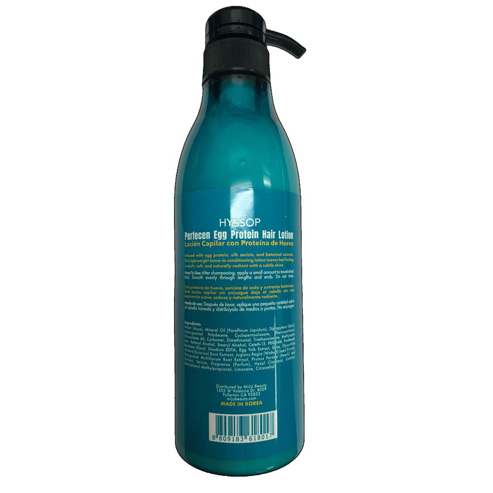 DEARDERM Hyssop Perfecen Egg Protein Hair Lotion