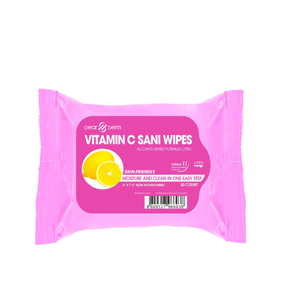 DEARDERM Sanitizer Alcohol Wipes - Vitamin C