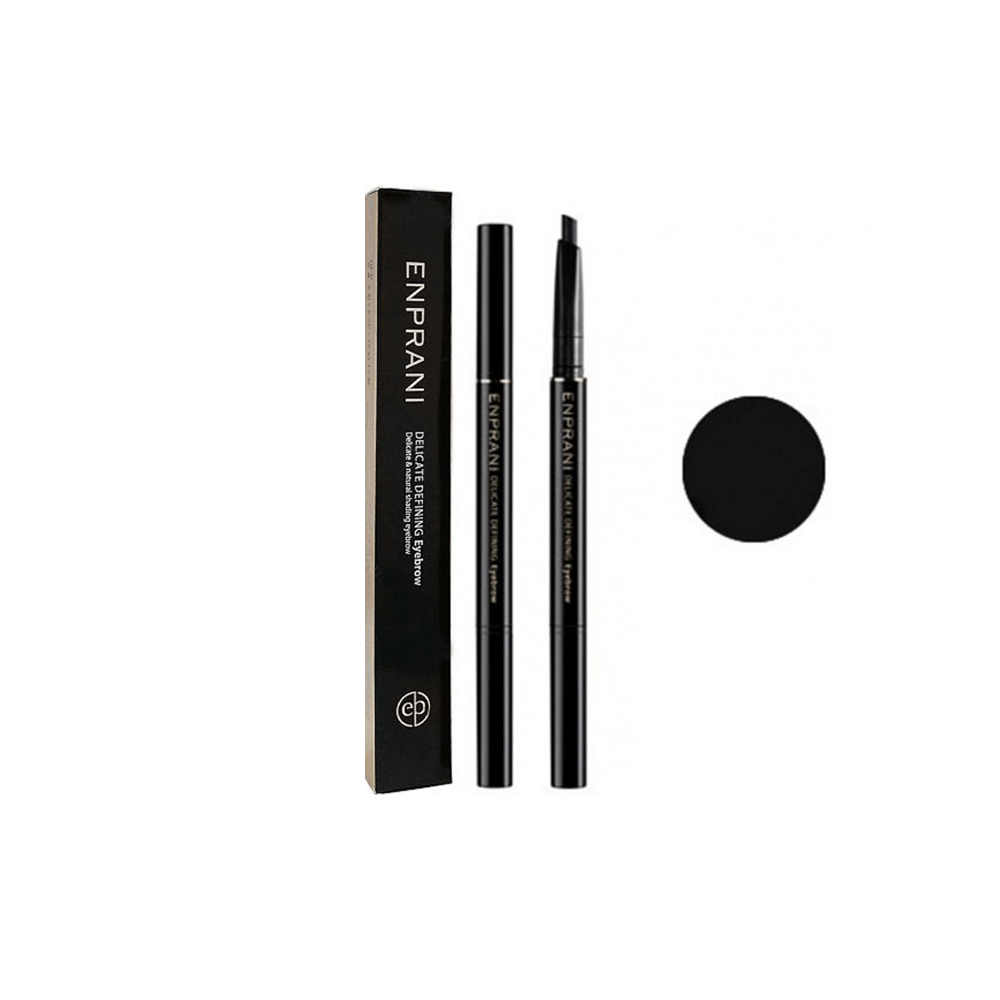 Enprani Delicate Delicate Defining Eyebrow Pencil - 01 Soft Black