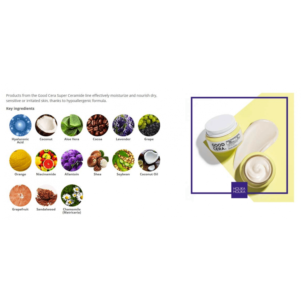 Holika Holika Good Cera Super Ceramide Cream in Gift Set