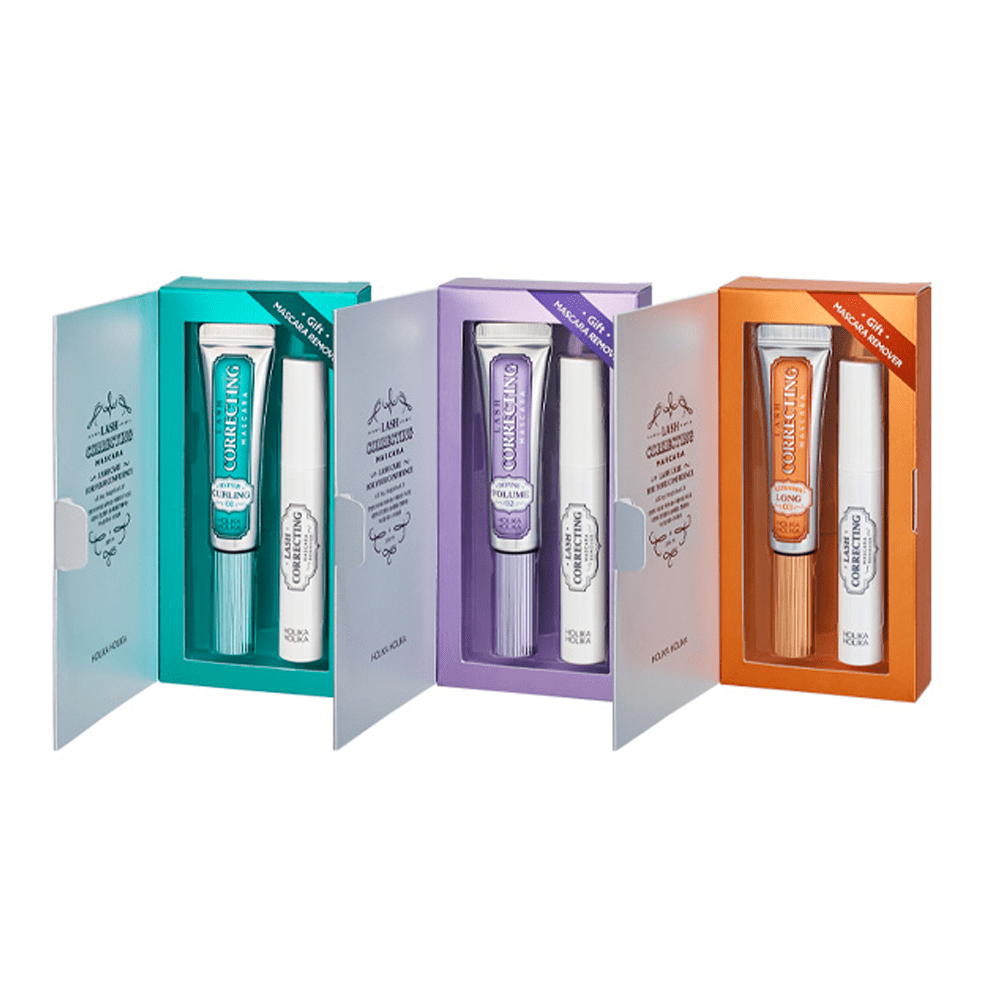 Holika Holika Lash Correcting Mascara Remover Set 01 - Hyper Curling
