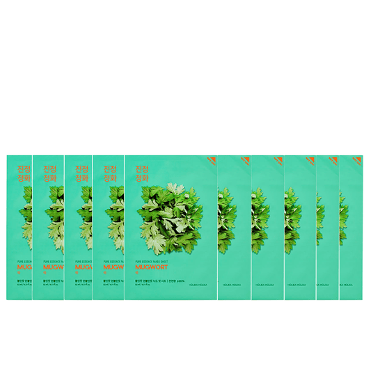 Holika Holika Pure Essence Mugwort Mask Sheet 23ml x 10pcs