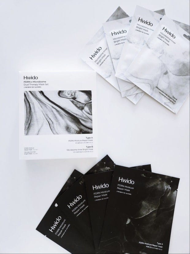 Hwido PDRN X Microbiome Dual Therapy Mask Set