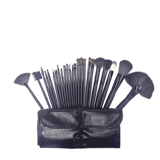 CALLAS 30pcs Professional High-Quality Makeup Brush Tool Set - Black