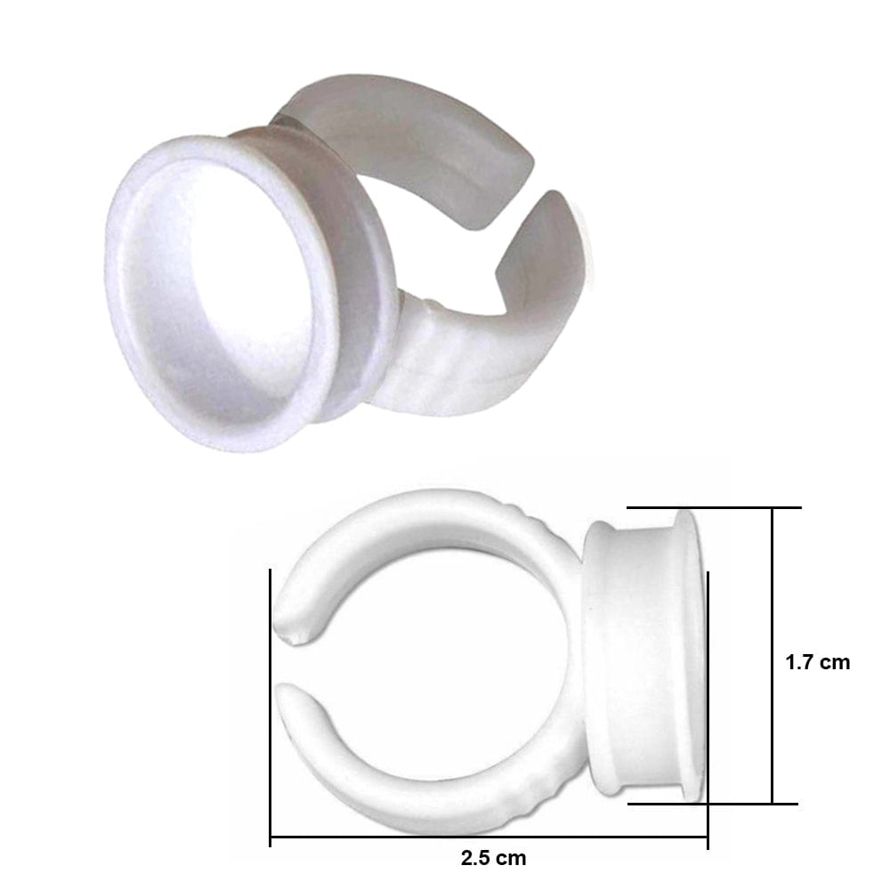 CALLAS Disposable Eyelash Extension Glue Ring White