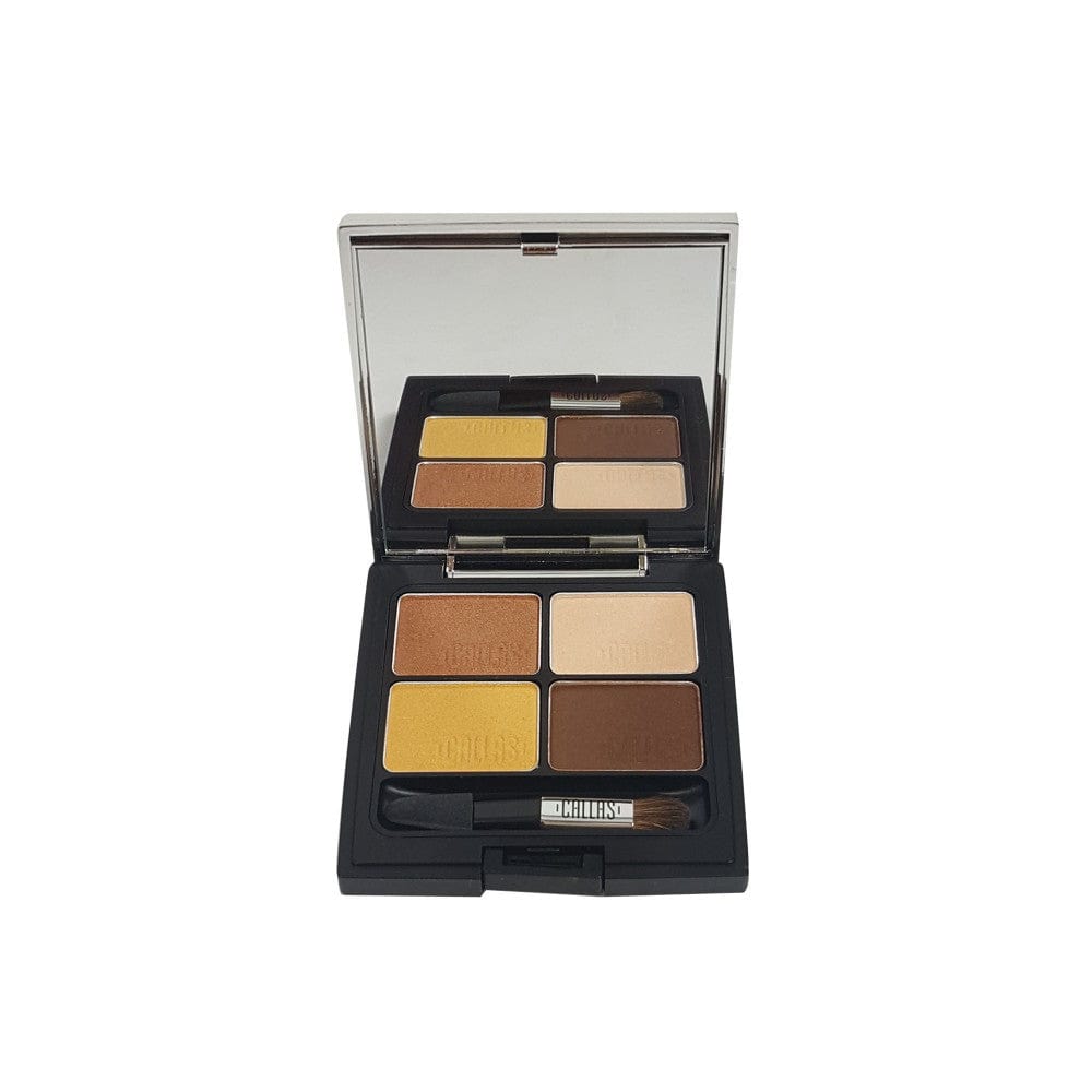 CALLAS The Makeup Pro Quadruple Eyeshadow (CES01 GOLD BROWN)