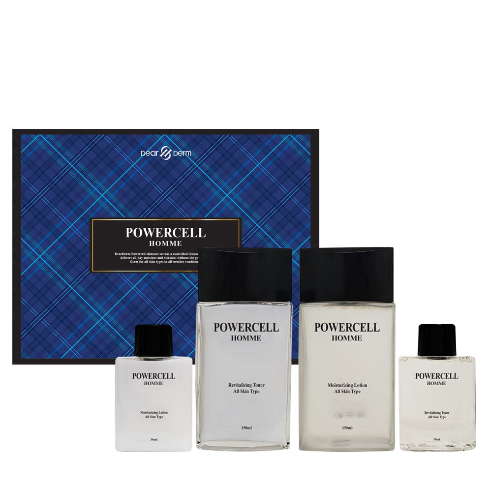 DEARDERM Powercell Homme Skincare Set