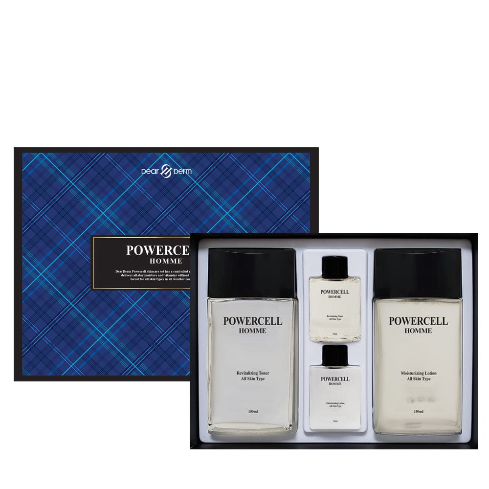 DEARDERM Powercell Homme Skincare Set